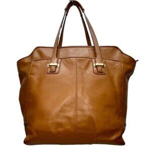 Coach Taylor North South Tote F29541 Large Saddle Brown Authentic Leather Purse
